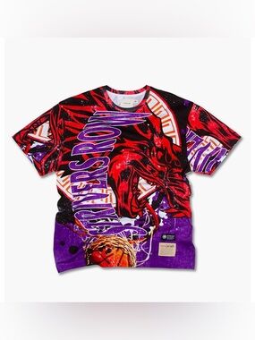 STRIVERS ROW Red Wolf
Cotton Graphic T-Shirt
Tillandsia Purple Sz M Streetwear